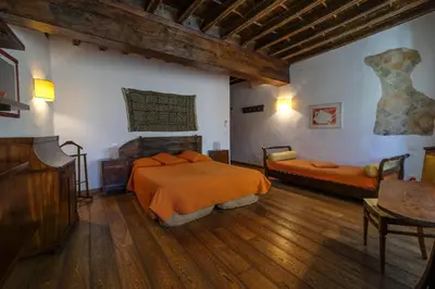 Letto o letti in una camera di B&B Bonsignori
