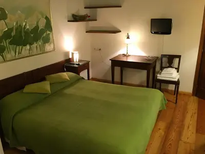 Letto o letti in una camera di B&B Bonsignori