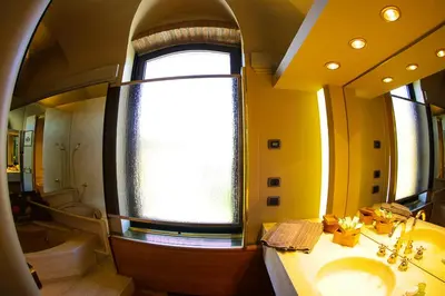 Area soggiorno di Florence View Luxury Apartment