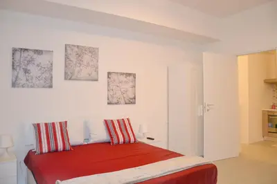 Letto o letti in una camera di Appartamenti nonna Dina