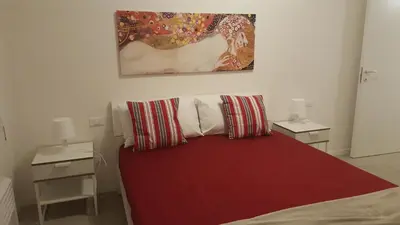 Letto o letti in una camera di Appartamenti nonna Dina