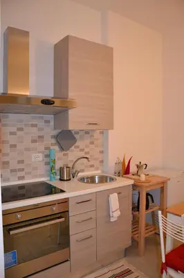 Cucina o angolo cottura di Appartamenti nonna Dina