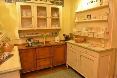 Cucina o angolo cottura di B&B La Casa dei Tintori