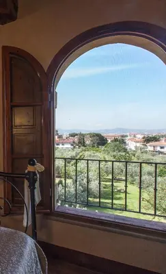 Balcone o terrazza di Villa Il Paradisino