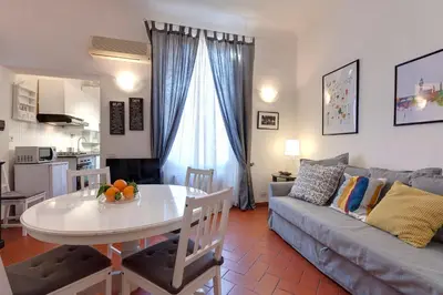 Area soggiorno di Appartamenti San Marco Firenze