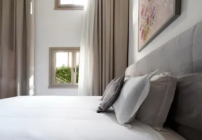 Letto o letti in una camera di Numa Florence Vita