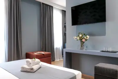 Letto o letti in una camera di Tornabuoni Place