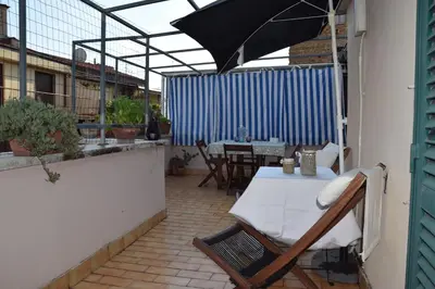 Balcone o terrazza di Terrazza in borgo San Jacopo