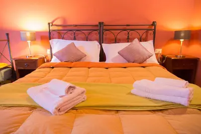 Letto o letti in una camera di Florence Decamerone B&B