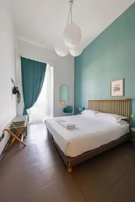 Letto o letti in una camera di Mòsì Firenze