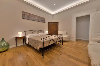 Letto o letti in una camera di Medici Chapels