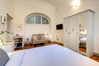 Letto o letti in una camera di Florence Holiday Homes Ponte Vecchio