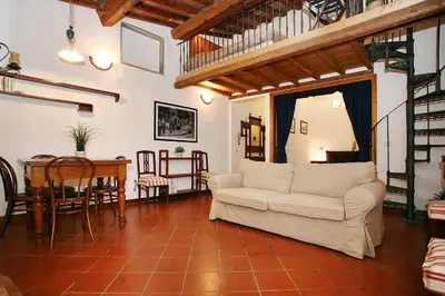Area soggiorno di Zannoni Apartment