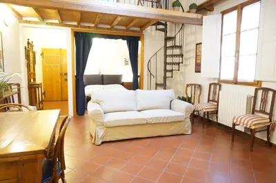 Area soggiorno di Zannoni Apartment