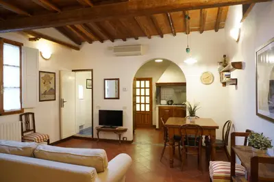 TV o dispositivi per l'intrattenimento presso Zannoni Apartment