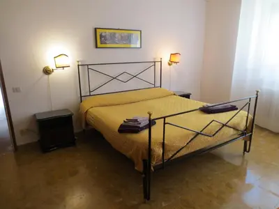 Letto o letti in una camera di Villa vista Fiesole