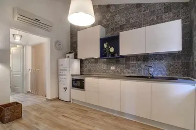 Cucina o angolo cottura di Faenza Elegant Apartment
