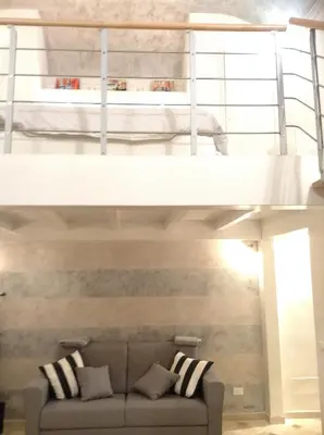 Area soggiorno di Glamour Suite Duomo