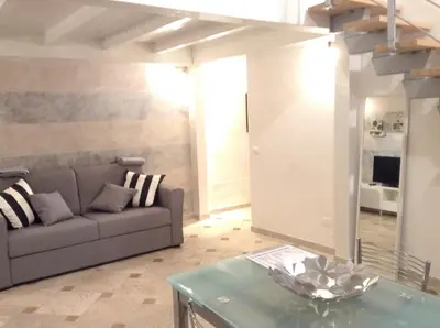 Area soggiorno di Glamour Suite Duomo