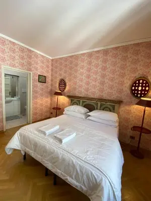 Letto o letti in una camera di Hotel Dali