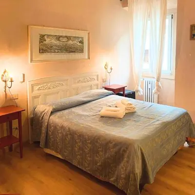 Letto o letti in una camera di Hotel Dali