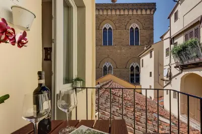 Balcone o terrazza di Apartments Florence - Cimatori Balcony