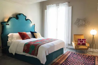 Letto o letti in una camera di La Fonderia Firenze
