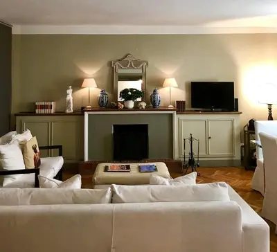 TV o dispositivi per l'intrattenimento presso Capri Moon Guest House