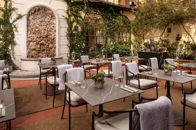 Area soggiorno di Tivoli Palazzo Gaddi Firenze Hotel