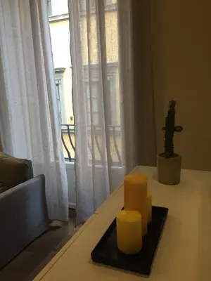 Area soggiorno di Brunelleschi Suite