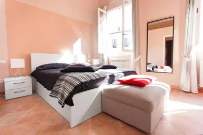Letto o letti in una camera di San Lorenzo Palace