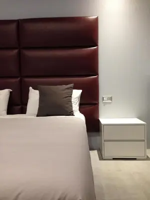 Letto o letti in una camera di The Flat 233