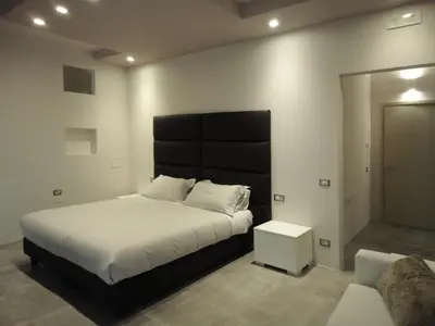 Letto o letti in una camera di The Flat 233