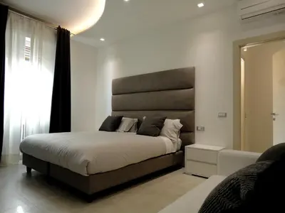 Letto o letti in una camera di The Flat 233