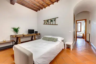 Letto o letti in una camera di Zeno Apartment by Mamo Florence