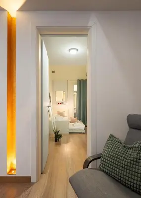 Letto o letti in una camera di Keys of Italy - Ginori - 2 bedrooms apartment by Mercato Centrale