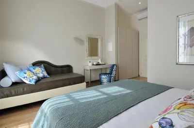 Letto o letti in una camera di Canto degli Aranci