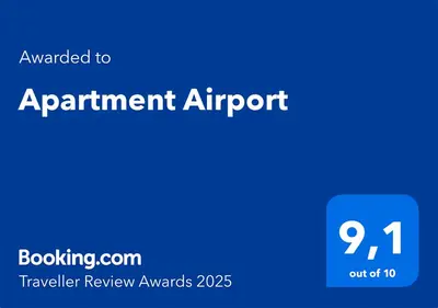 Certificato, attestato, insegna o altro documento esposto da Apartment Airport