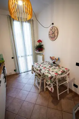 Area soggiorno di Santa Croce Garden Apartment