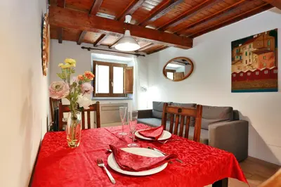 Area soggiorno di San Zanobi Apartment