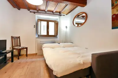 Letto o letti in una camera di San Zanobi Apartment