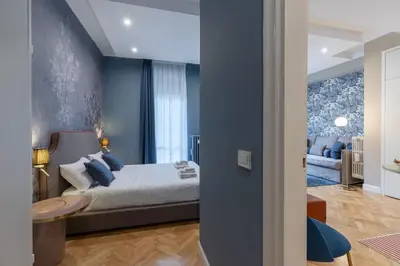 Letto o letti in una camera di Luxury Pontevecchio 5 Stars Apartment