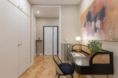 Area soggiorno di Luxury Pontevecchio 5 Stars Apartment