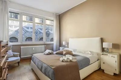 Letto o letti in una camera di Luxury Pontevecchio 5 Stars Apartment