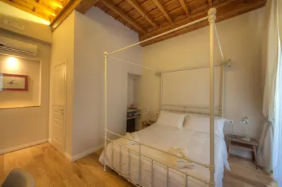 Letto o letti in una camera di Assaporarte