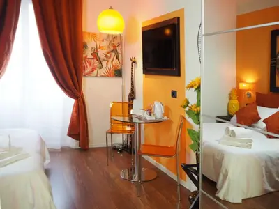 Letto o letti in una camera di Residenza 54