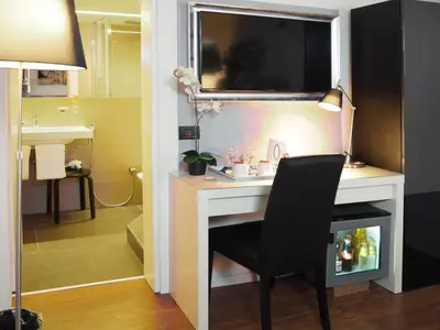 TV o dispositivi per l'intrattenimento presso Residenza 54