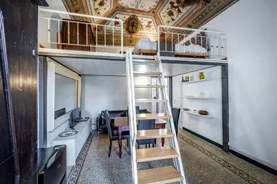 Area soggiorno di Roommo Pergola