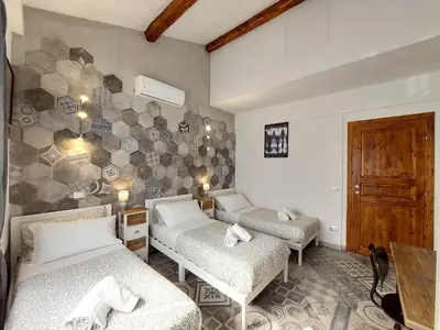 Letto o letti in una camera di Veracini apartment