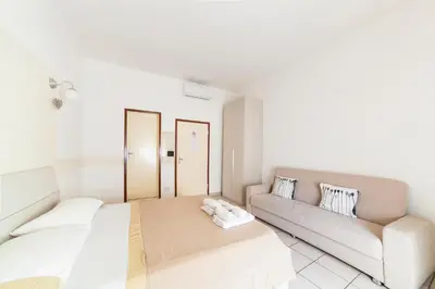 Letto o letti in una camera di Affittacamere San Jacopino